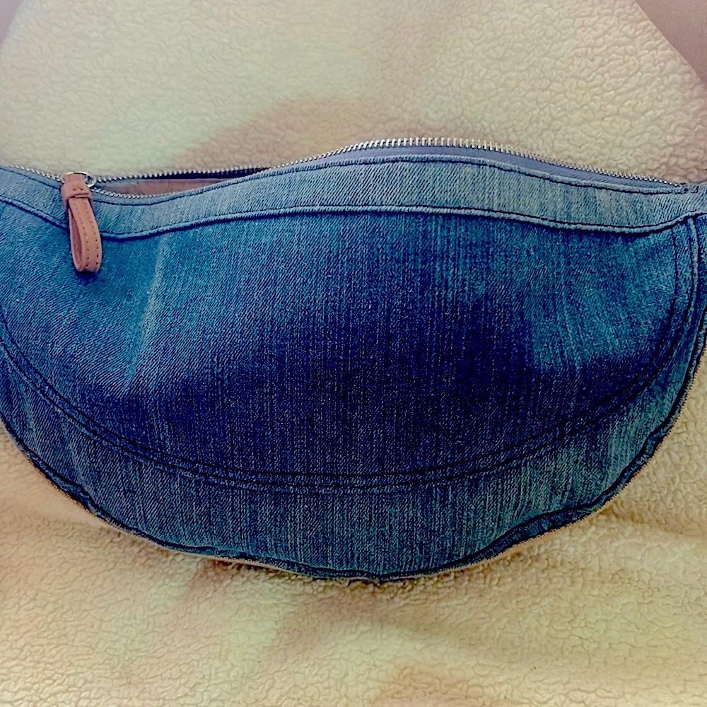 Blue Jean Handbag. - Picture 4 of 4
